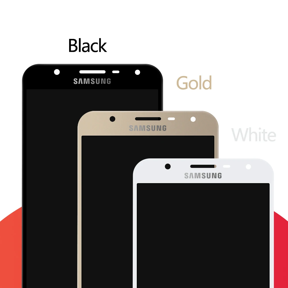 ЖК дисплей Super AMOLED для Samsung Galaxy J7 Neo Nxt 5 дюйма экран с сенсорной панелью и