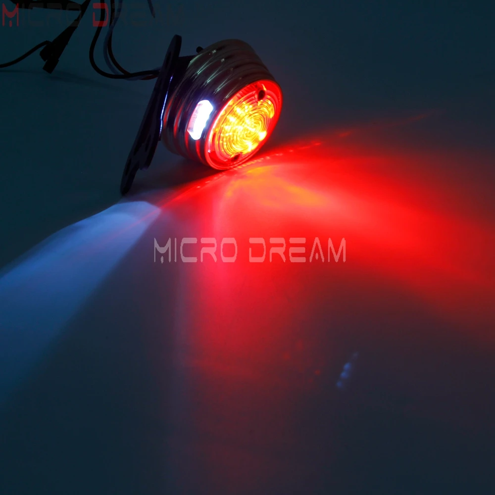 Мотоциклетный светодиодный винтажный задний светильник 12 в стоп-Стоп для Harley
