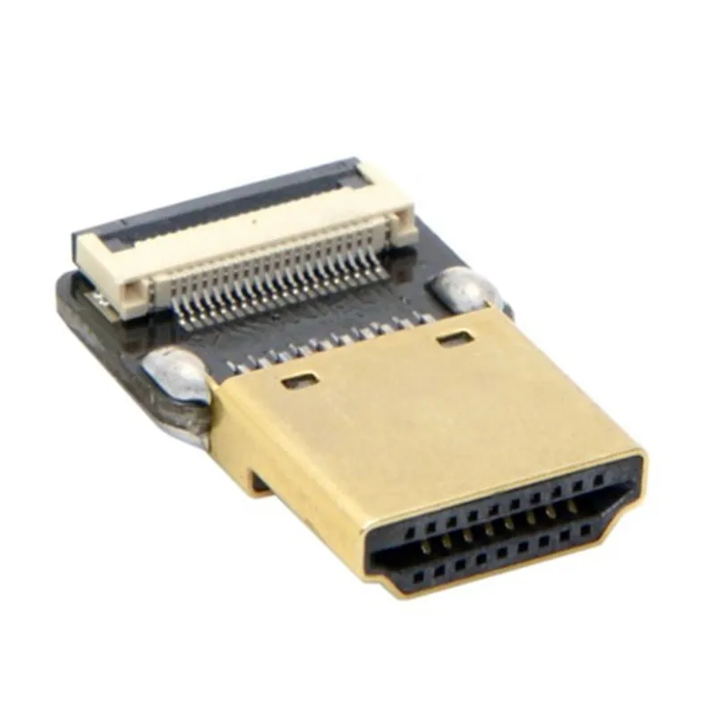 Стандартный прямой HDMI-совместимый Штекерный разъем типа А для FPV HDTV