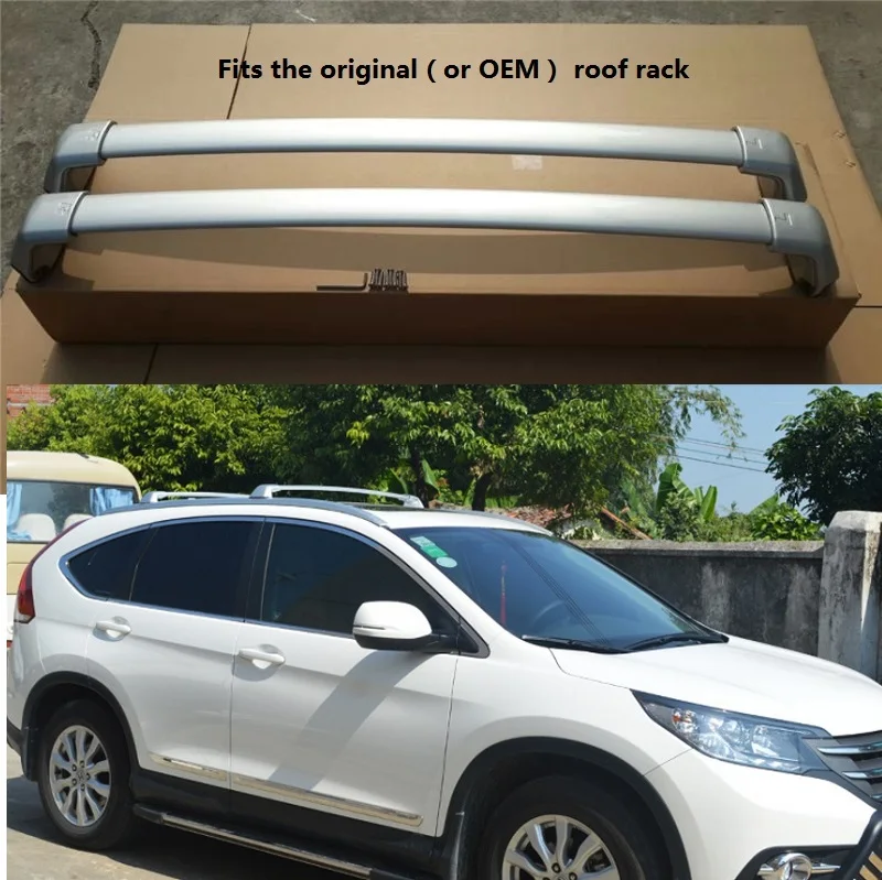Одна пара алюминиевые багажники на крышу для HONDA CRV CR V 2012 2013 2014 2015 2016|cross bar|roof rack