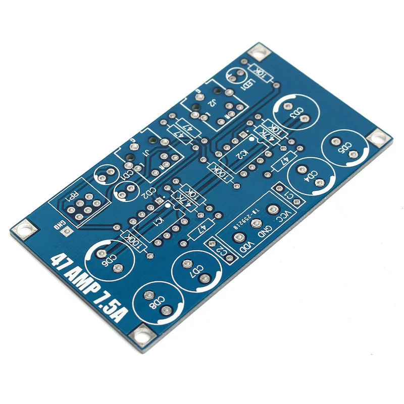 LEORY Стандартный PCB DIY 47 усилитель для наушников комплект 12-18 в аудио стерео