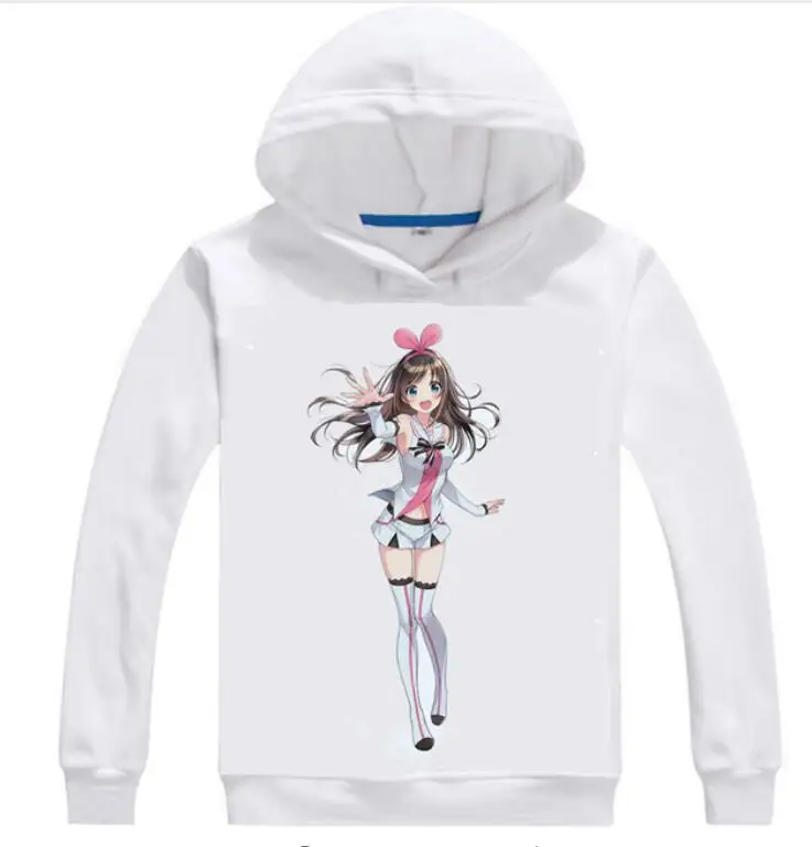 Kizuna AI/толстовки с капюшоном в мультистиле Толстовка японском стиле Virtual YouTuber AI