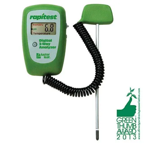 Импортированный из США цифровой рН анализатор температуры почвы пятна!|digital