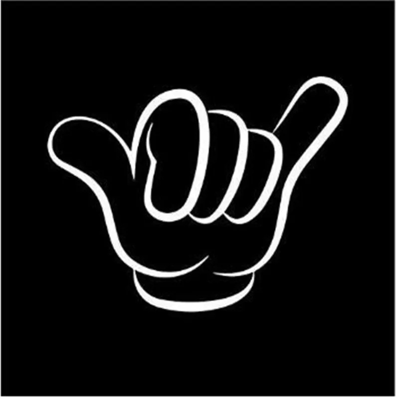 Резной черный ручной кулак чем шесть переключателей наклейки могут быть удалены