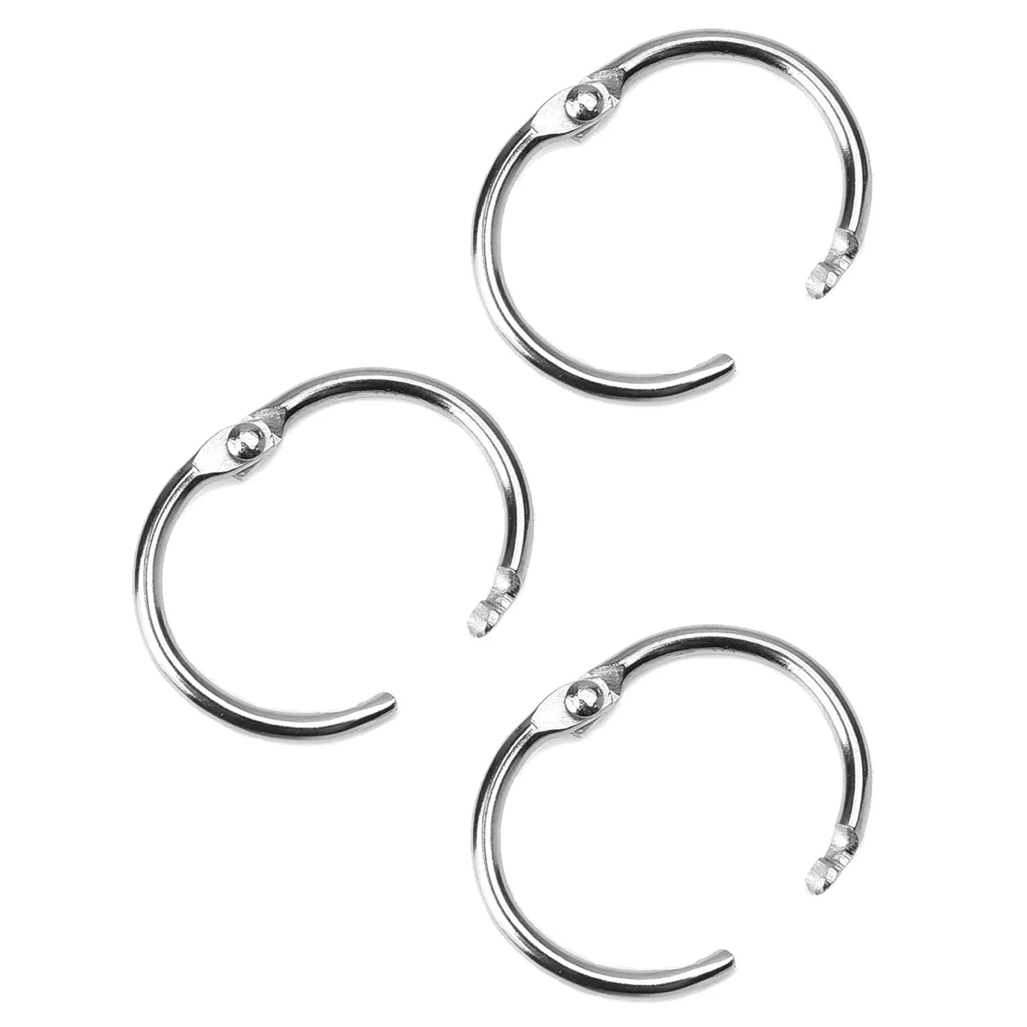 100 шт. 25 мм диаметр металлическое кольцо для скрапбукинга|Фотоальбомы| |