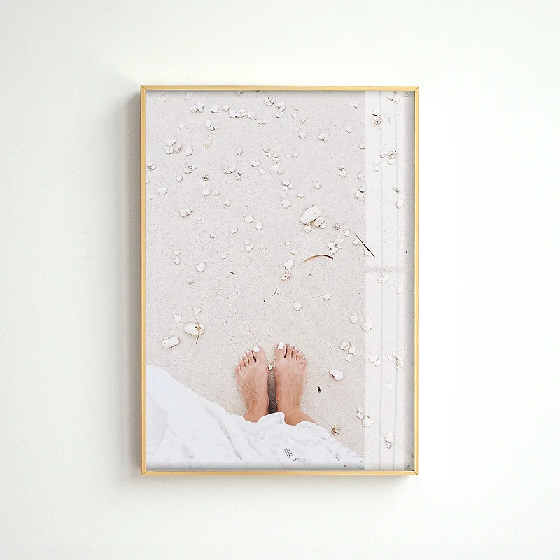 

Nordic Decorative stone Tree wall art Canvas posters Painting Prints Pale pink landscape Pictures for Living Room Home Decor