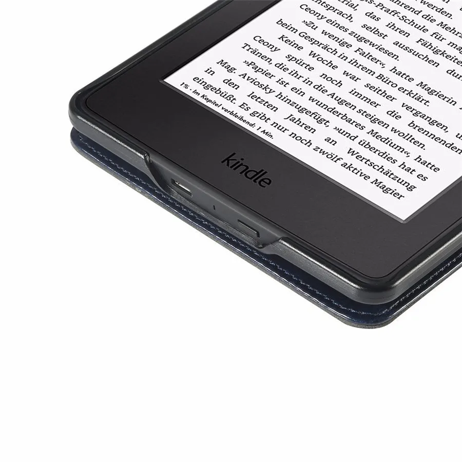 Easyacc Магнитный кожаный чехол для Amazon Kindle Paperwhite 2015 6 дюймовый с подставкой