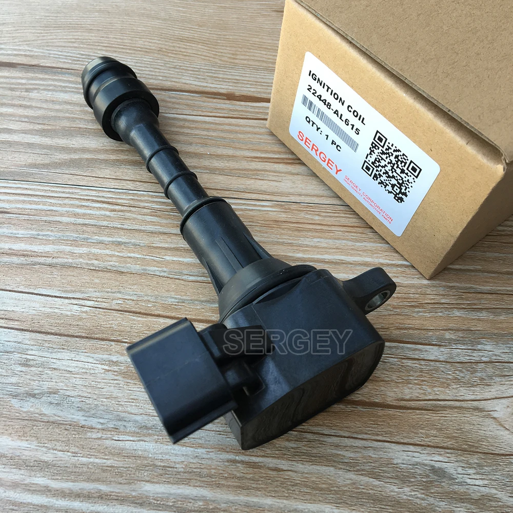 Оригинальное качество катушка зажигания для NISSAN 350Z INFINITI G35 M35 FX 35 03-06 22448-AL615 22448-AL61C 22448AL61C AIC-3103G
