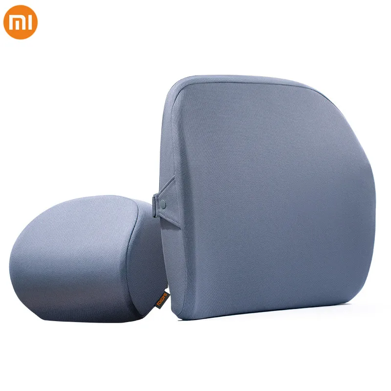 Xiaomi Mijia Roidmi Автомобильный подголовник подушка 60D чувство памяти хлопок моющийся Поясничный для офиса и автомобиля Быстрая