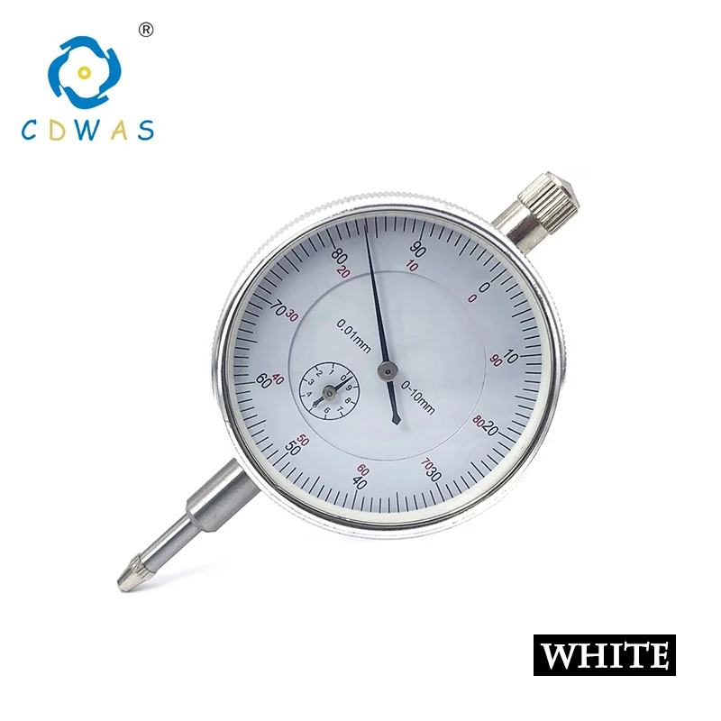

Height 350mm Big Universal Flexible Magnetic Base Holder Stand Tool and 0-10mm 0.01mm White Dial Indicator Lever Measuring Set