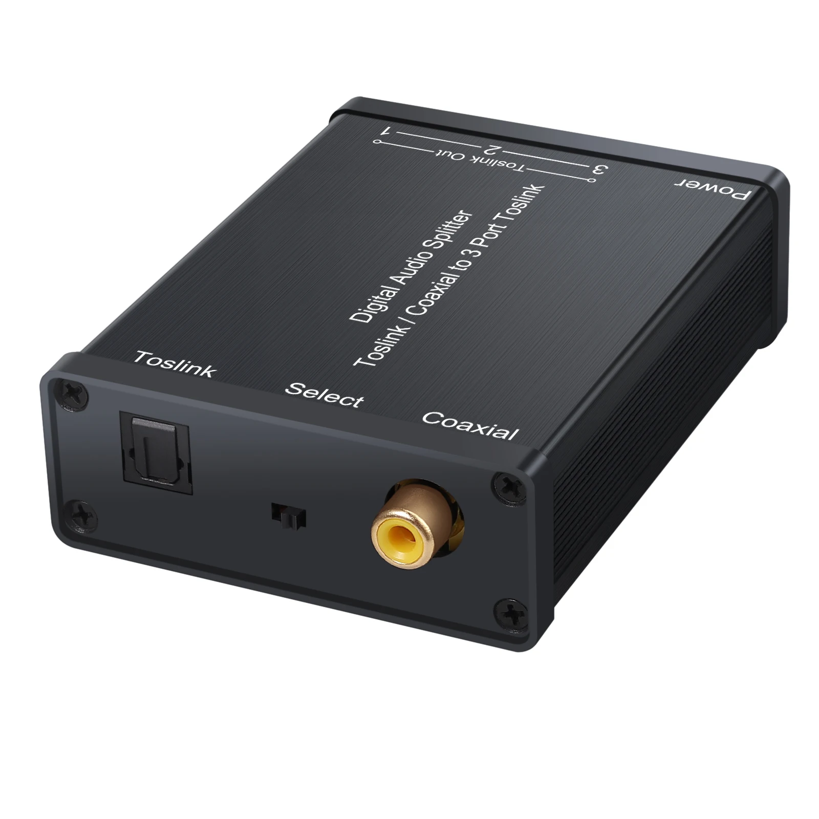 PROZOR Toslink коаксиальный коммутатор с 3 полосным Spdif оптический цифровой аудио