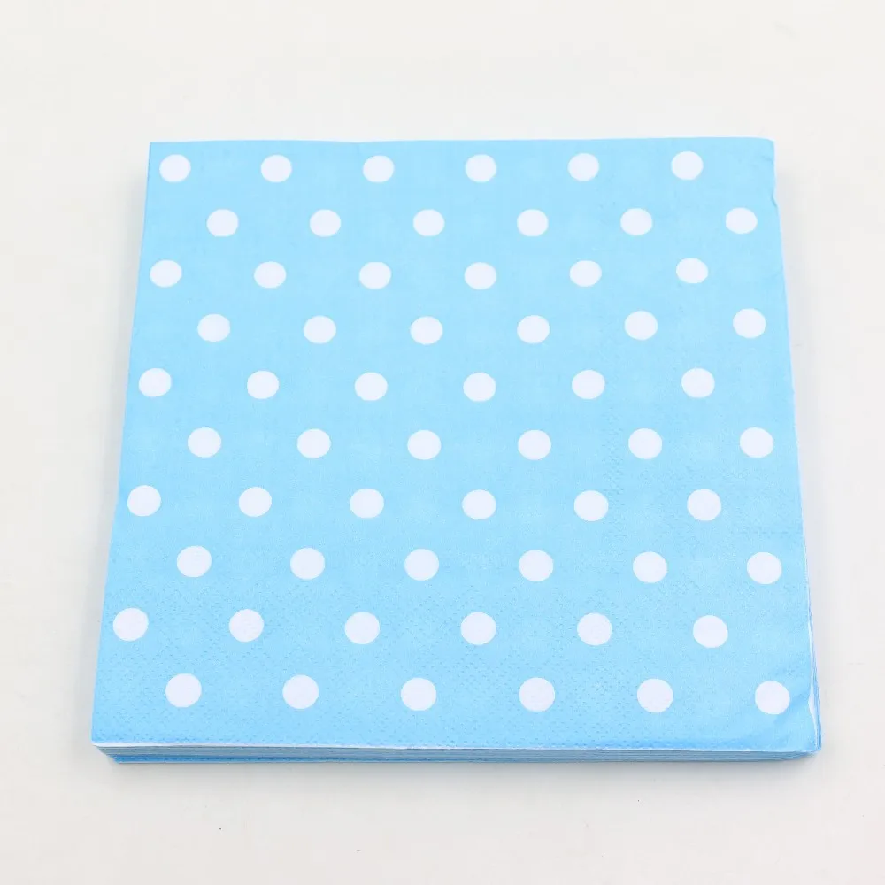 165pc\lot Baby Shower Kids Favors Decoration Plates Blue Polka Dots Tablecloth Paper Cups Birthday Party Napkins Dishes Supplies | Дом и сад
