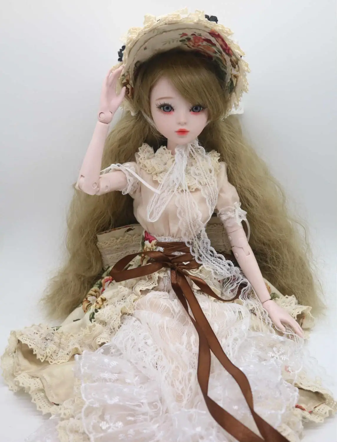 Модный стиль кукла 1/3 BJD 56 см Женский Пластиковый совместный подвижный включает в