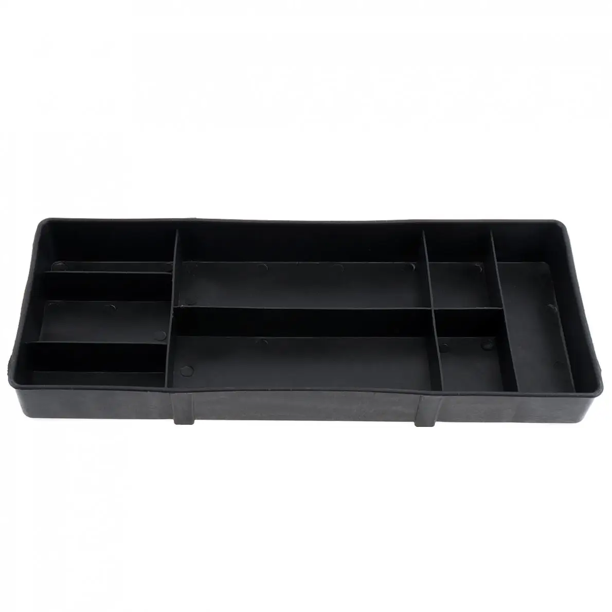 

15 Inch Durable ABS Portable Multifunctional Thickened Double-layer Tool Storage Box with 380mm Length and 170mm Width