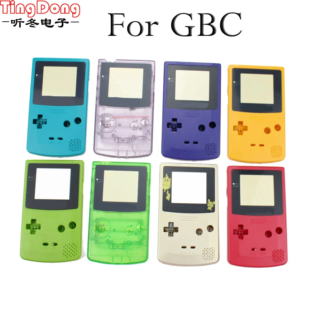 TingDong новый полный корпус чехол для Nintendo Gameboy цвет GBC ремонтная часть оболочка