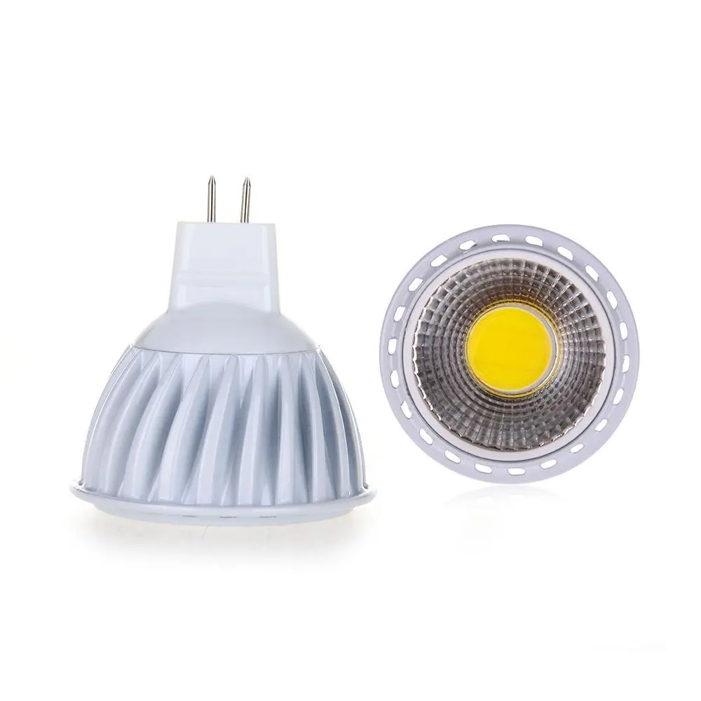 LNHF GU5 3/MR16 6 Вт COB Светодиодный точечный светильник лампочка 420LM 60 градусов 3000 K