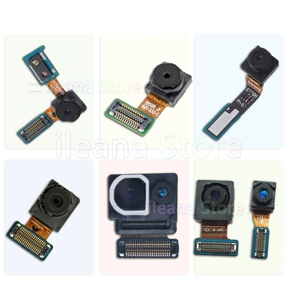 

Original Camera Flex For Samsung Galaxy S3 i9300 S4 i9500 S5 G900F S6 S7 Edge S8 Plus Face Front Camera Flex
