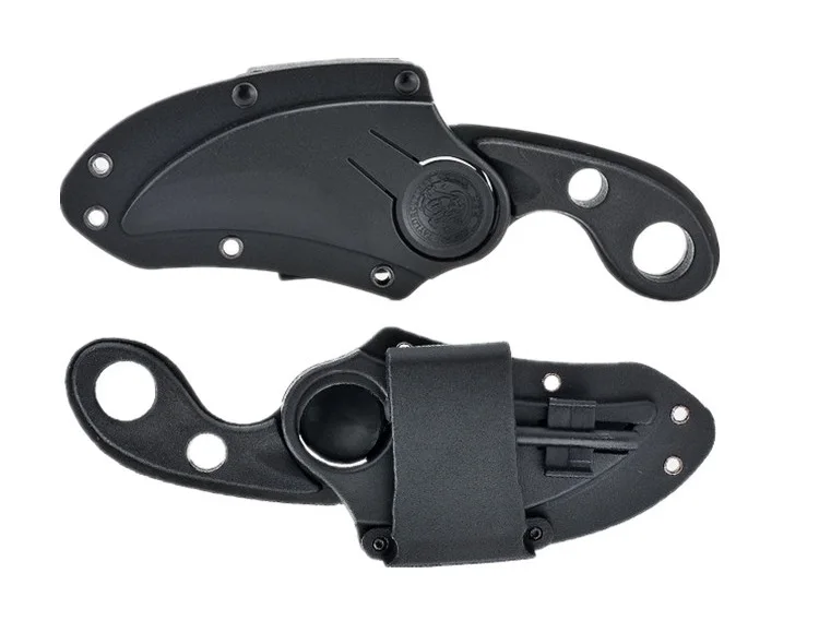 HS инструменты зубчатые карманные Боуи Karambit нож Открытый Кемпинг Медведь коготь с прохладной оболочкой режущий инструмент