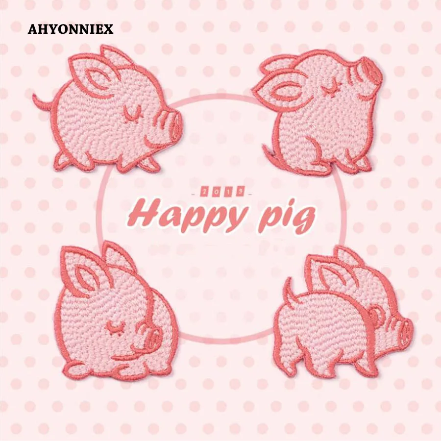 AHYONNIEX 1 шт. Сделай Сам Вышивка смешная фотография Железо на патч сделка с ним Мультяшные байкерские нашивки для одежды Детская фотография