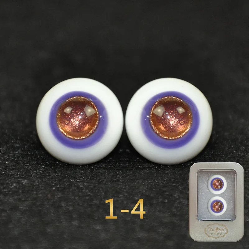 Розовый Новое поступление BJD Eyeball Размер 1/3 высокое качество SD MSD светильник серый темно-зеленый красный фиолетовый дымчато-серые глаза 16 мм - Цвет: Розовый