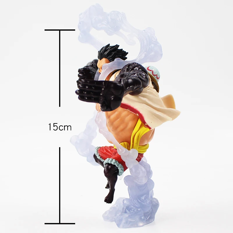 Style B opp bag 14-18 см одна деталь Banpresto фигурка Колизей переплетенный человек Обезьяна D Луффи кошмар Шестерня четвёртый Чемпион фигурка ПВХ модель игрушки - Цвет: Style B opp bag