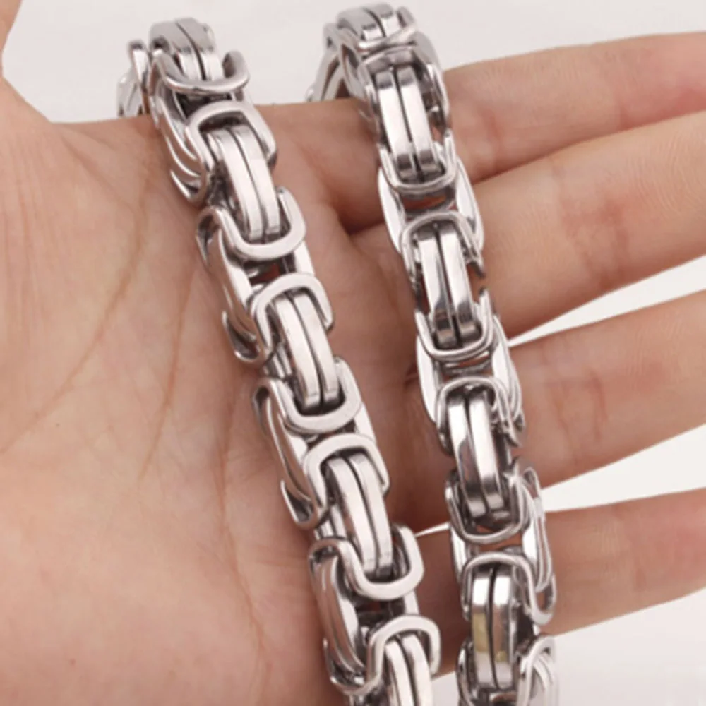 Chain Men's Necklace Or Bracelet Wristband 7