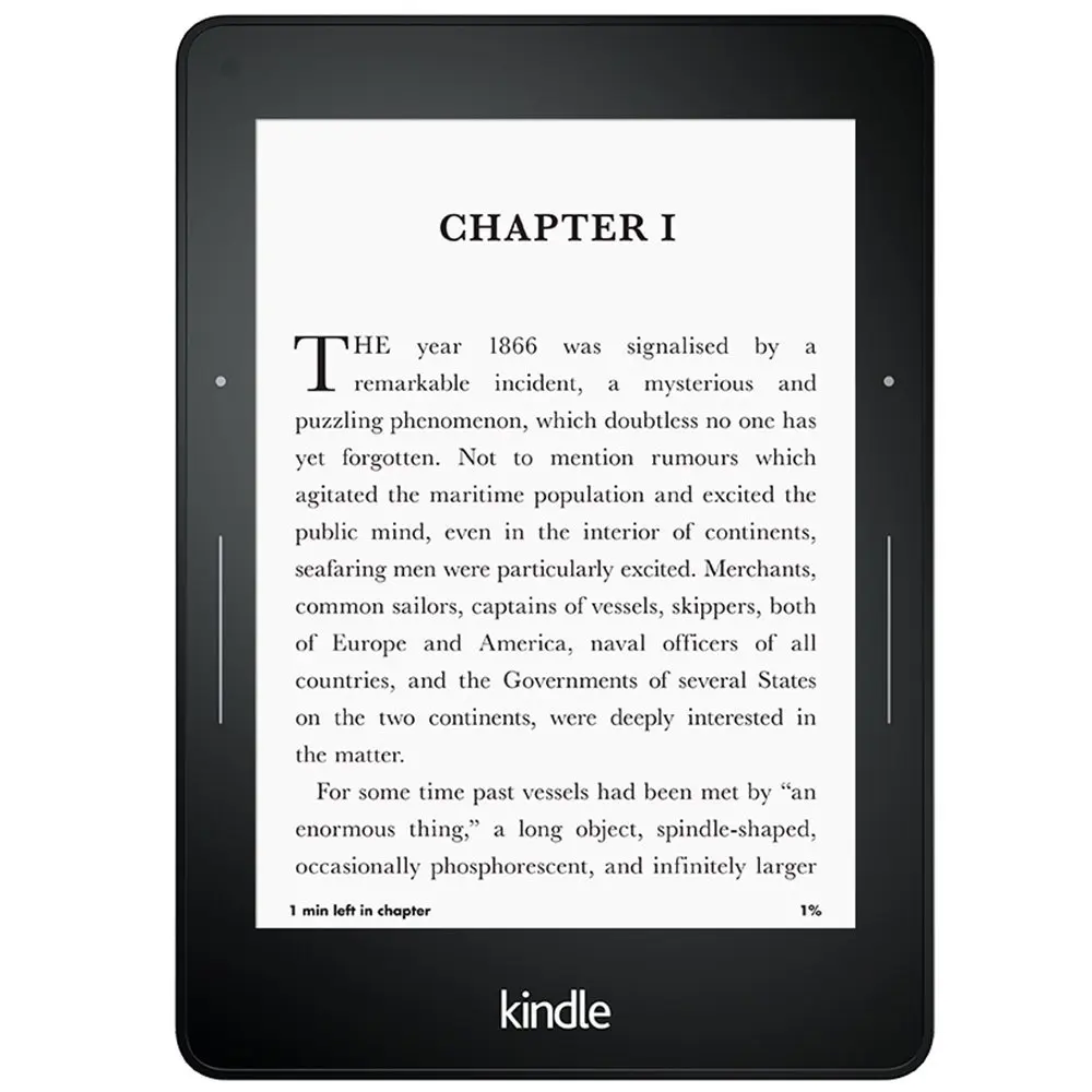 Электронные книги Kindle Voyage 6 дюймов дисплей высокого разрешения (300 ppi) с
