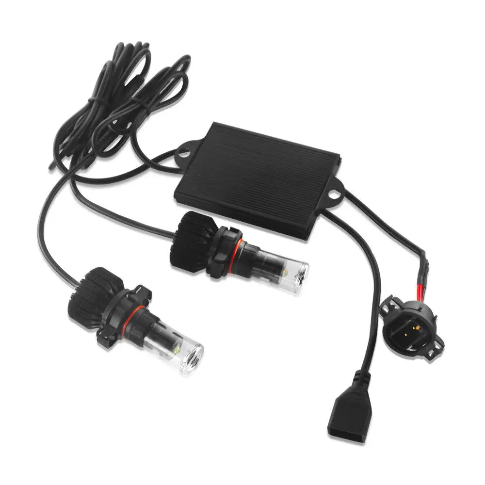 Krator 2 шт. 20 Вт беспроводной пульт дистанционного управления RGB P13W H16 5202 H11 H8 H9 светодиодный светильник для противотуманных фар дневного света