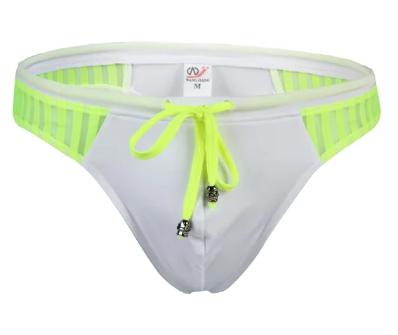 Мода Drawstring мужские прозрачные стринги человек Купальники для малышек