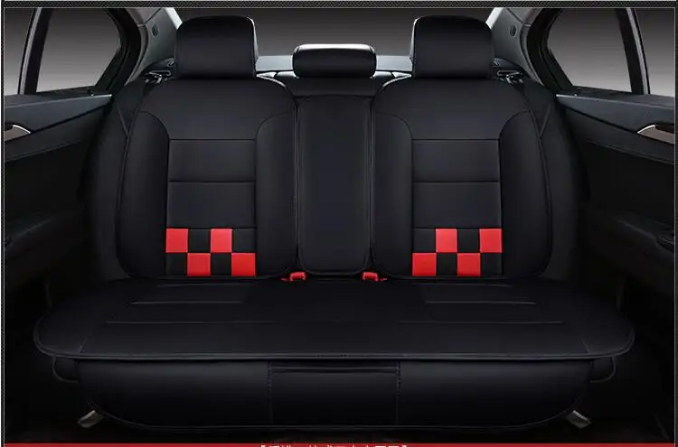 Ems Лидер продаж роскошные кожаные чехлы для сидений автомобиля из искусственной