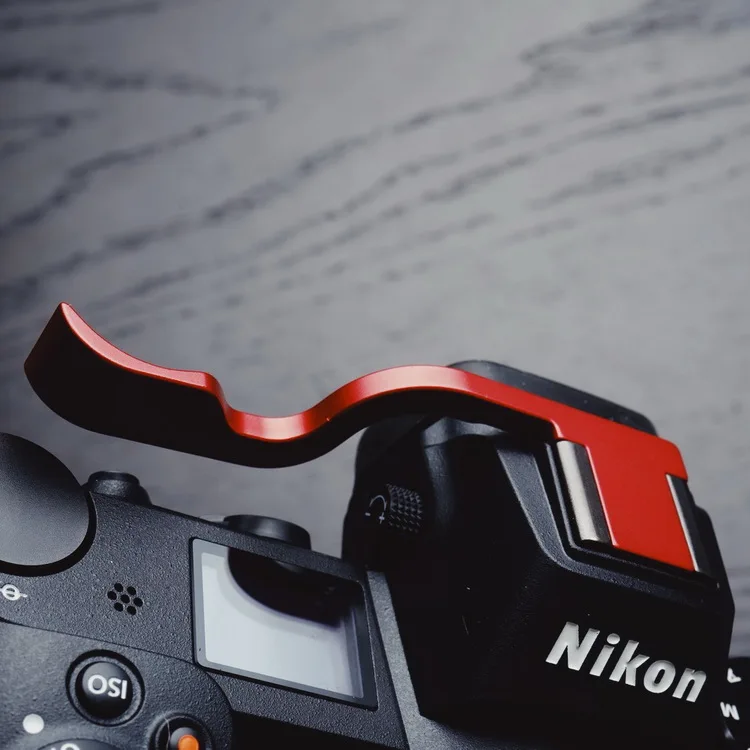 Алюминиевая крышка Горячий башмак идеально подходит для Nikon Z6 Z7 ручка для большого пальца вверх большой палец отдых Высокое качество