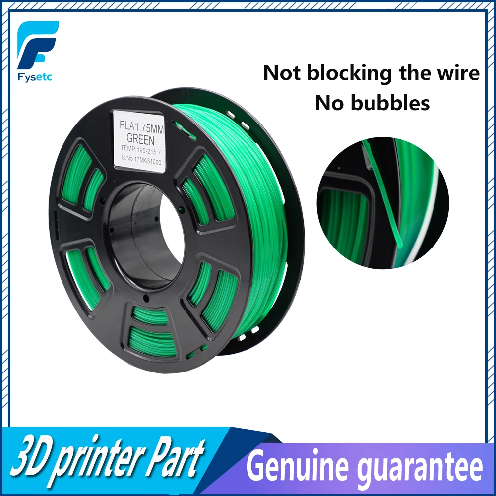 PLA/ABS Filament 1.75mm 1kg/2.2lbs Top Quality  Green Color Printing Materials 1.75 pla/abs filament For 3D Printer/3D Pen