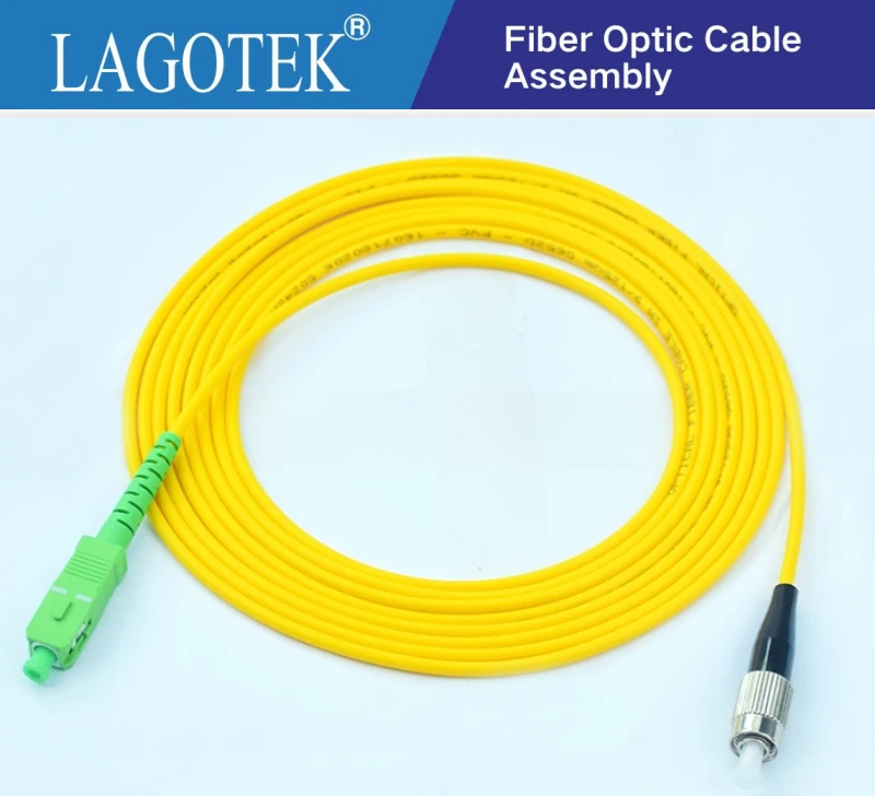 10 шт./пакет SC APC FC UPC 3M Simplex mode волоконно оптический патч корд кабель 2 0 мм или 3 FTTH