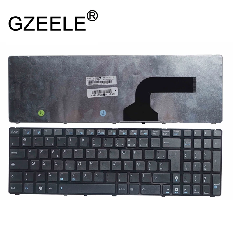 Французская клавиатура для Asus A72 A72DR A72DY K54 K54C K54H K54L K54LY K54S K54SL X54C X54LY n73jf P52 P52F P53S FR AZERTY