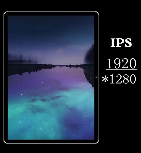 Закаленное 2.5D Стекло 10 6 дюймов планшетный ПК с системой андроида и 8 0 Octa Core ГБ