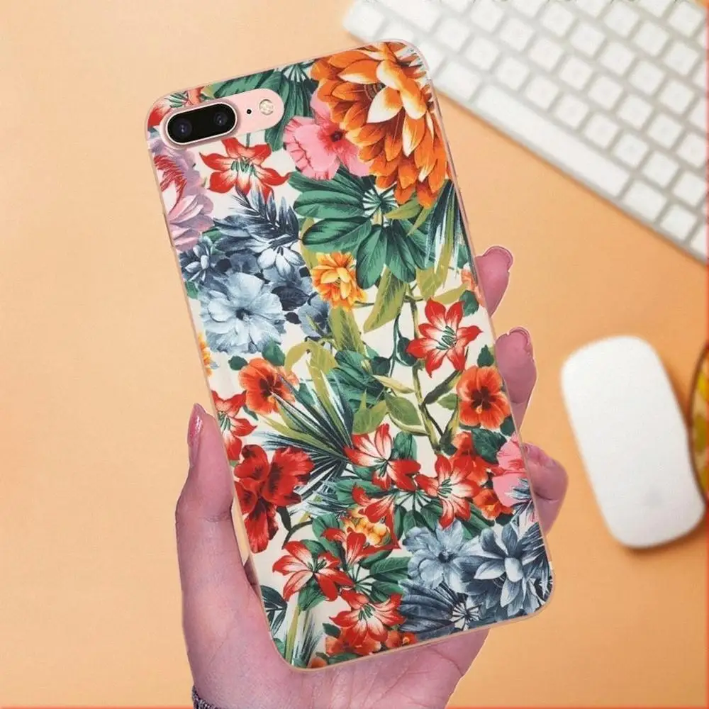 Для Huawei Mate 7 8 9 10 20 P8 P9 P10 P20 P30 Lite Plus Pro 2017 TPU Стильный чехол цветок Маргаритка