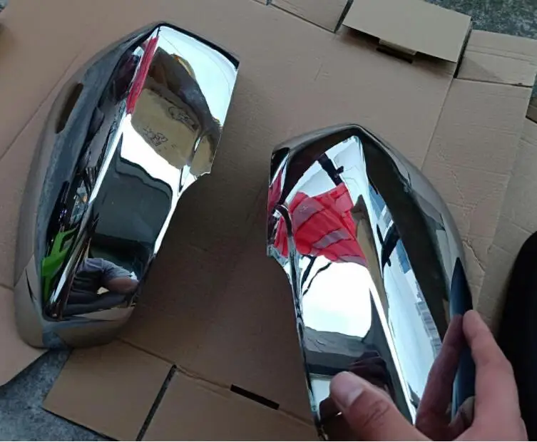 Хромированная крышка зеркала заднего вида для Mitsubishi xpander автостайлинг зеркальные автозапчасти аксессуары для xpander