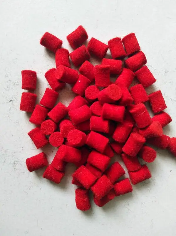 

20 pcs Saxophone Bumper Felts Repair Parts Sax Accessories red colour