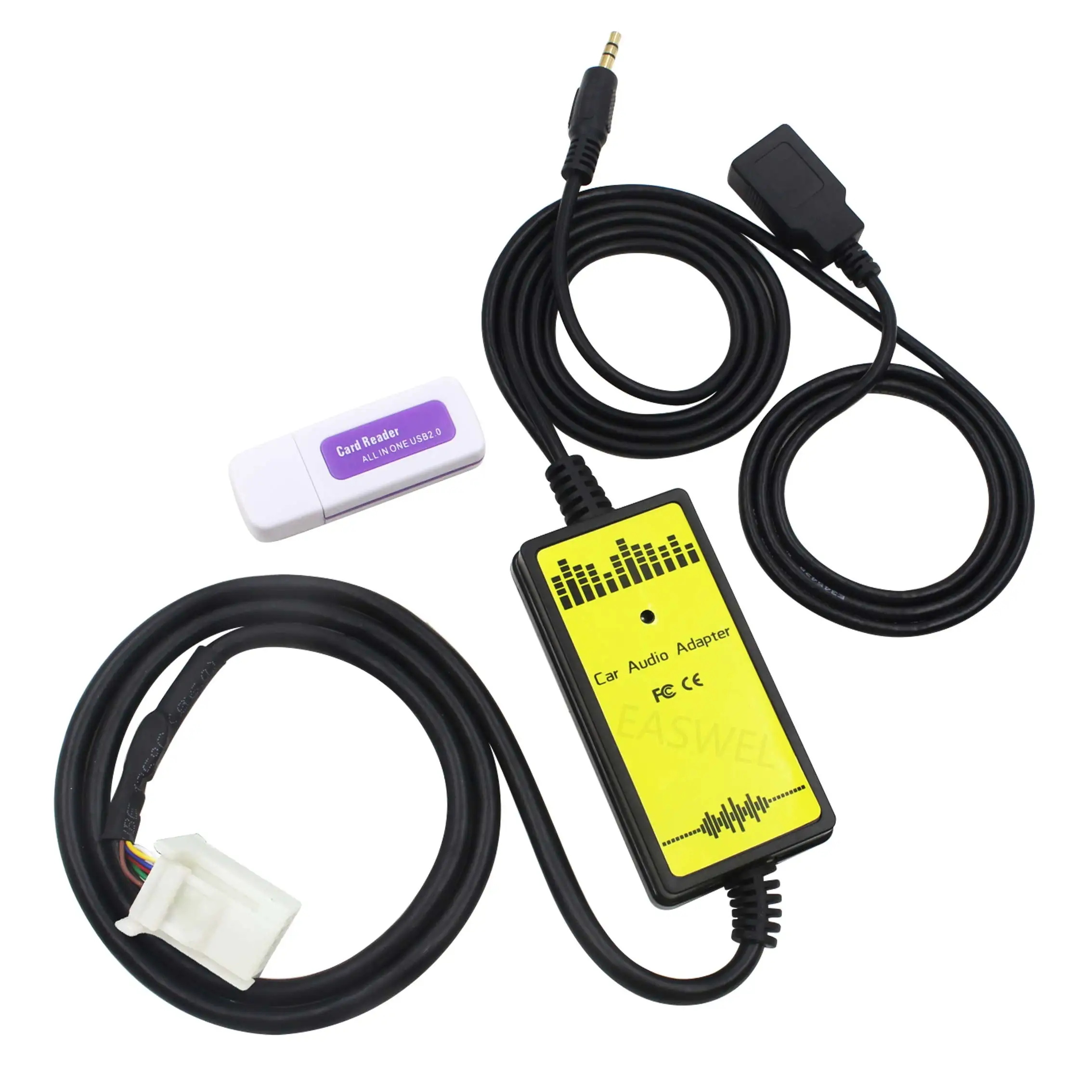6+ 6Pin автомобильное USB аудио адаптер MP3 AUX кабель для Lexus IS 220 250 300 350 2006-2011 GS 300 400 430 450H 2006-2011