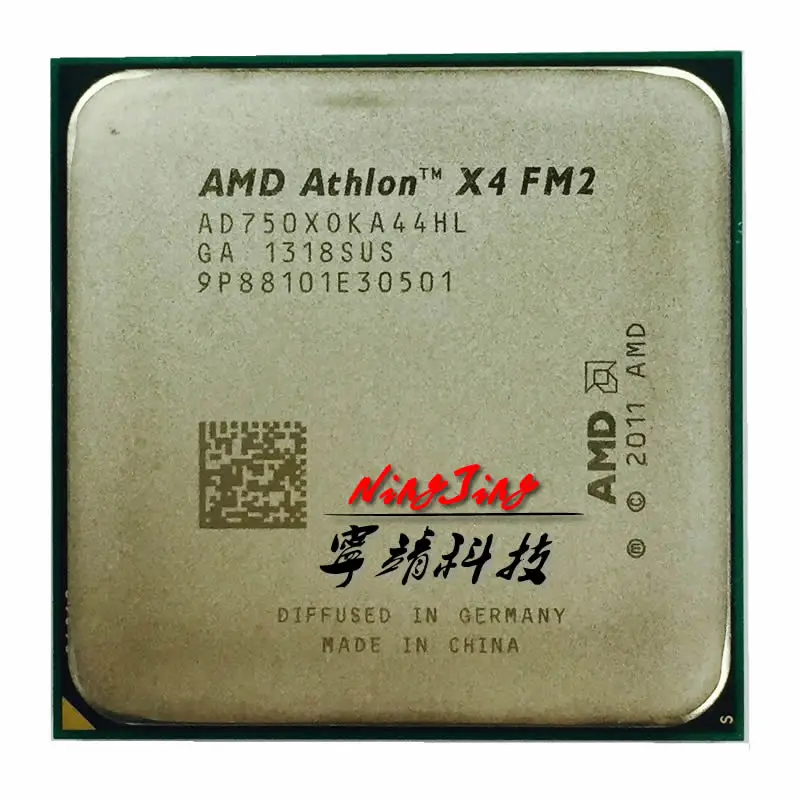 AMD Athlon II X4 750X 750 3 7G 65 Вт AD750XOKA44HL четырехъядерный процессор Socket FM2|socket fm2|athlon ii x4athlon |