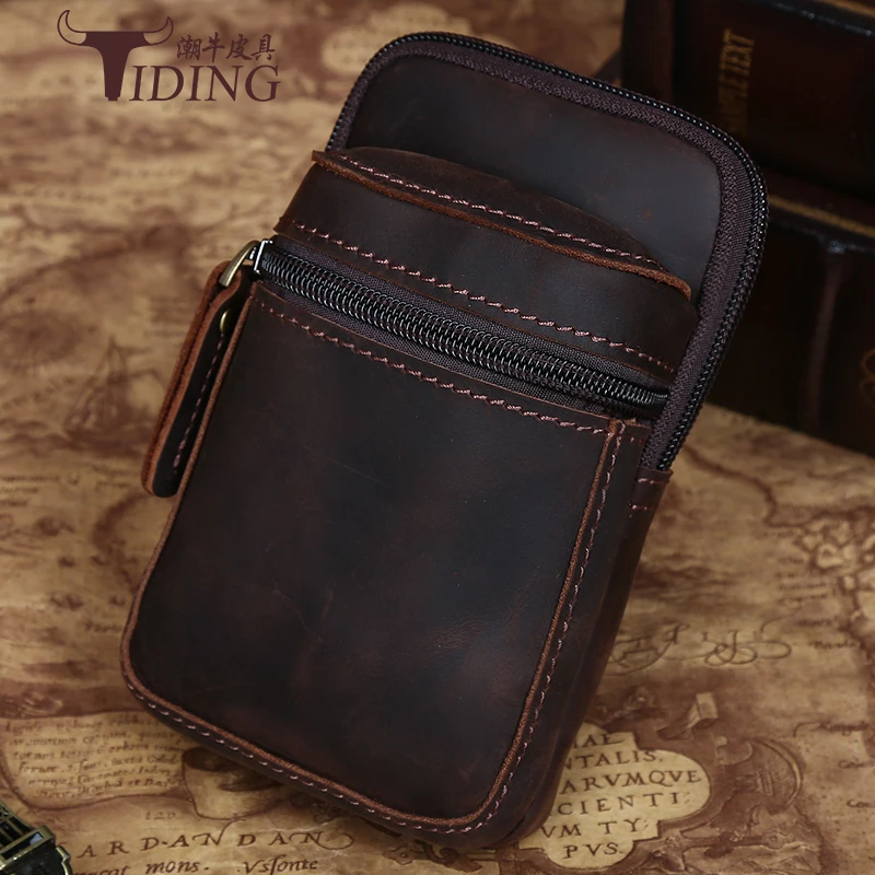 Поясные сумки из коровьей кожи новинка 2017 мужские деловые повседневные дорожные