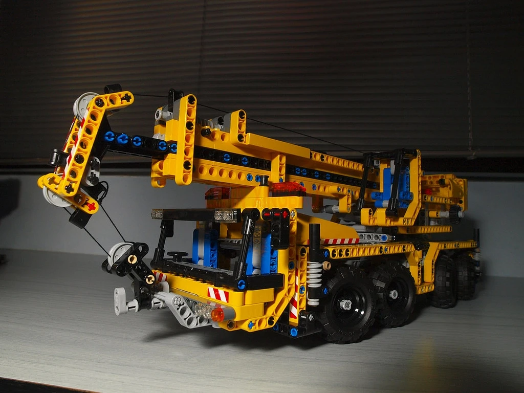 LP 20040 Technic механические наборы движущийся кран Набор Обучающие строительные
