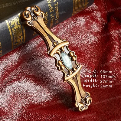 Новая высококачественная Европейская классическая синяя Нефритовая рукоятки