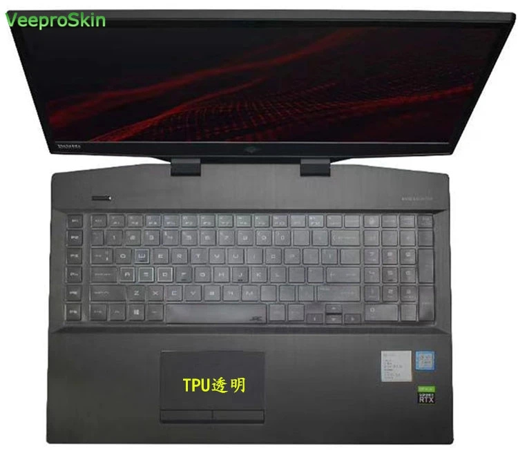 Чехол для клавиатуры из ТПУ ноутбука HP Omen 17 cb0000tx cb0001tx cb0006ng cb0008ng cb0020ng cb0003ng 3