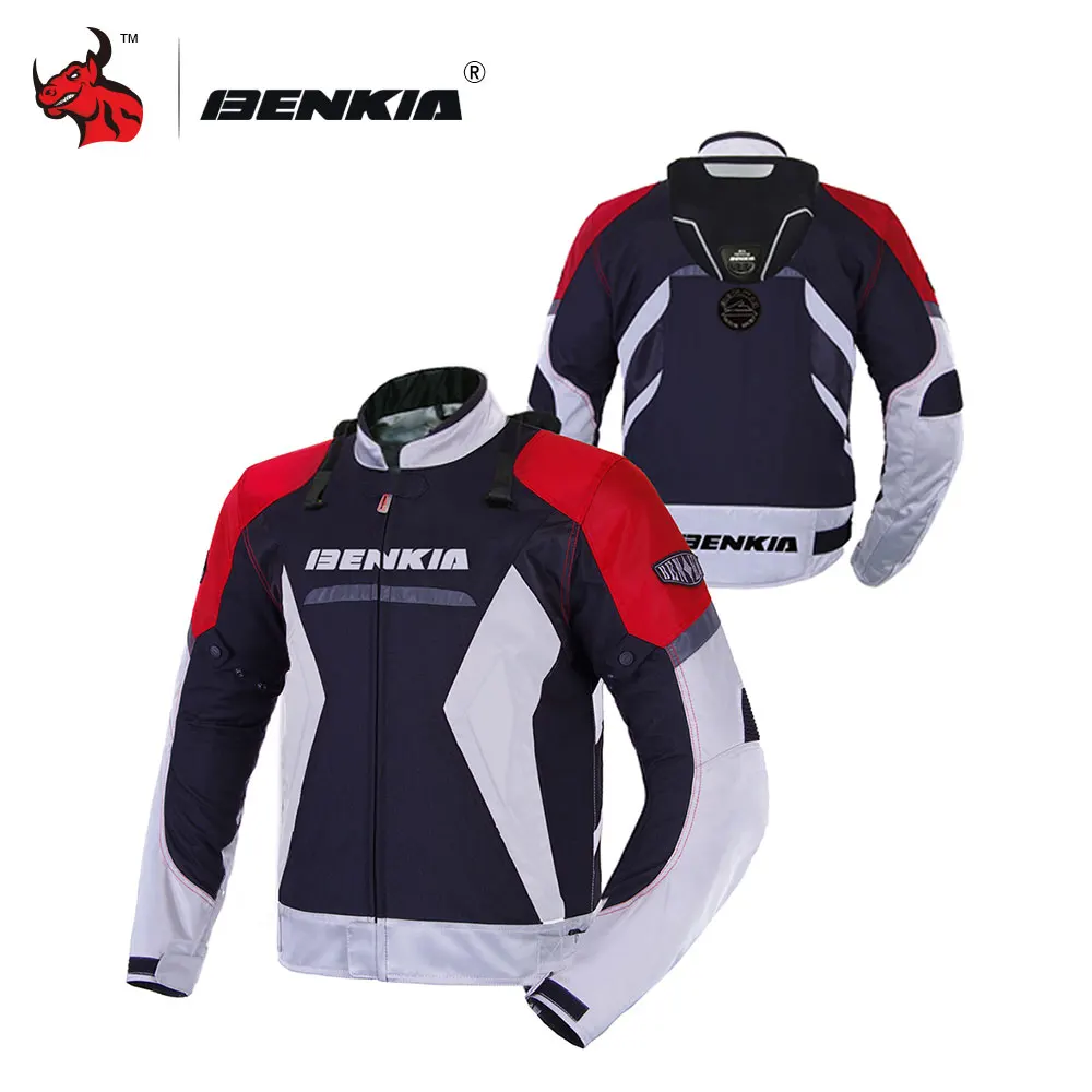 BENKIA Men Motorcycle Textile Jacket Black Racing Winter Detachable Warm Liner | Автомобили и мотоциклы