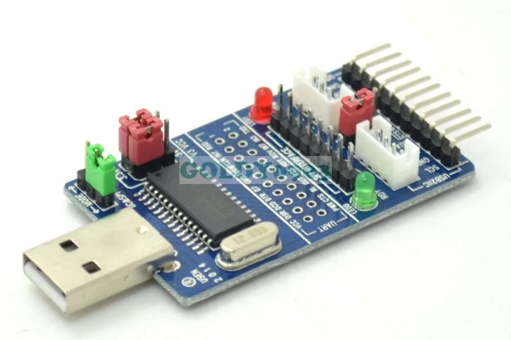 Все в одном: последовательный адаптер USB к SPI/I2C/IIC/UART/TTL/ISP | Электроника