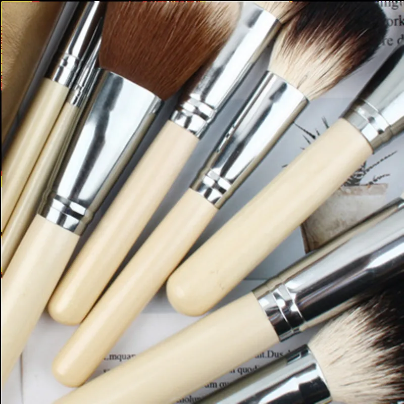 Горячая Распродажа 28 шт. кофейная зернистая Кисть для макияжа наборы кистей