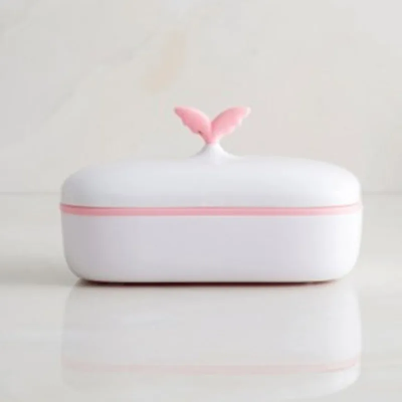 1 шт. двухслойная Удобная мыльница креативный чехол держатель любовь сердце