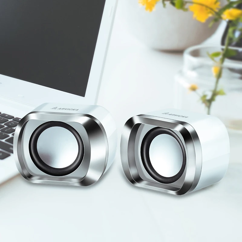 ARVICKA USB 2 0 портативные колонки проводной стерео мини компьютерный динамик для