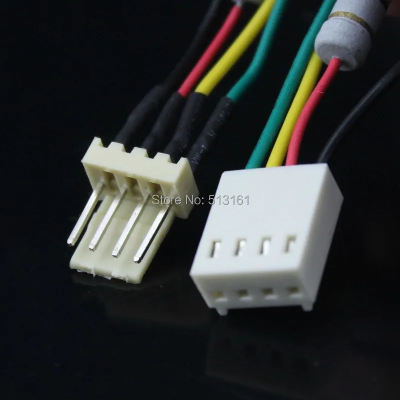 10 шт. 4 контактный резистор скорости вентилятора Кабель адаптер для компьютера